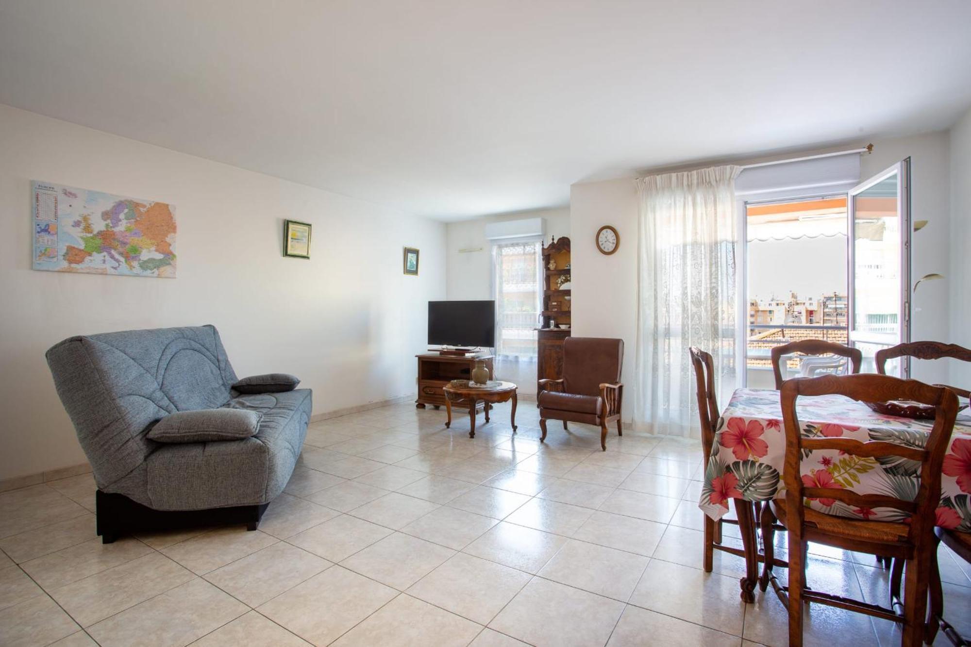 Apartment With Sea View With Two Bedrooms Ница Екстериор снимка